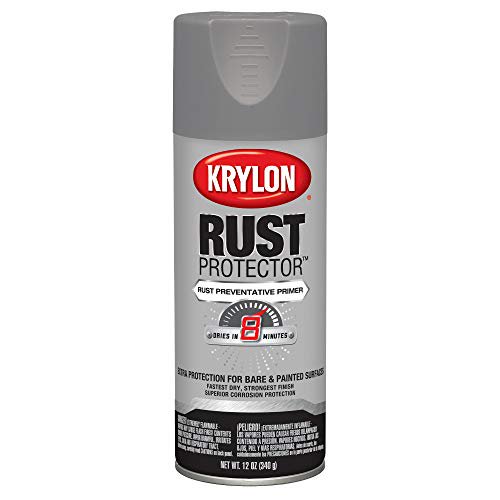 Krylon K06903807 Gray Rust Protector Primers, 12 oz.
