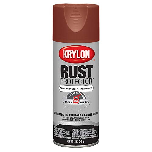 Krylon K06904007 Rust Protector Primers, Red Oxide Primer