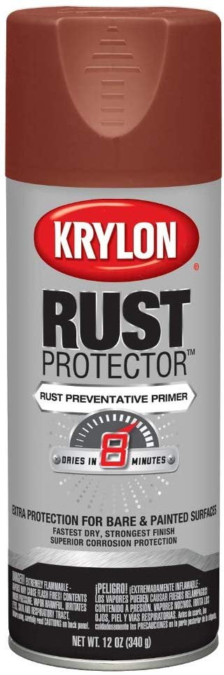 Krylon K06904007 Rust Protector Primers Red Oxide Primer