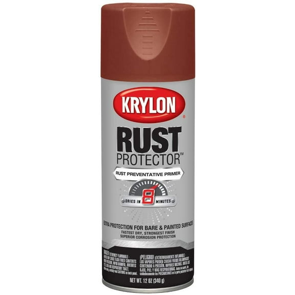 Krylon K06904007 Rust Protector Primers, Red Oxide Primer