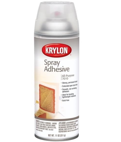 Krylon K07010 AllPurpose Spray Adhesive, 11 Oz