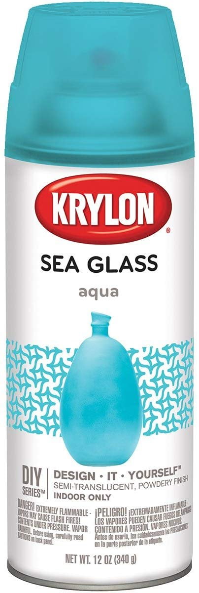 Krylon 12 Oz. Frosted Sea Glass Finish Spray Paint, Sea Foam - McCabe Do it  Center
