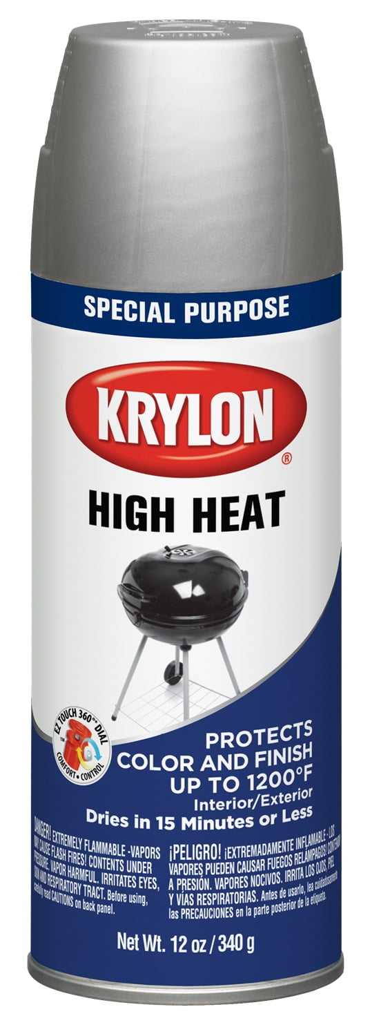 Krylon K02754007 Krylon Fusion All-In-One Black Matte 12 oz Spray Paint,  Multi-Surface, (1 Piece, 1 Pack) 