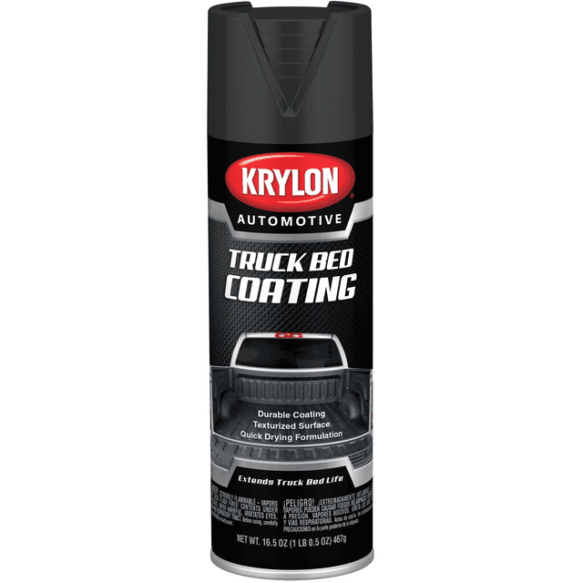 Krylon KA8619007 Krylon Automotive Truck Bed Coating Black Matte 16.5