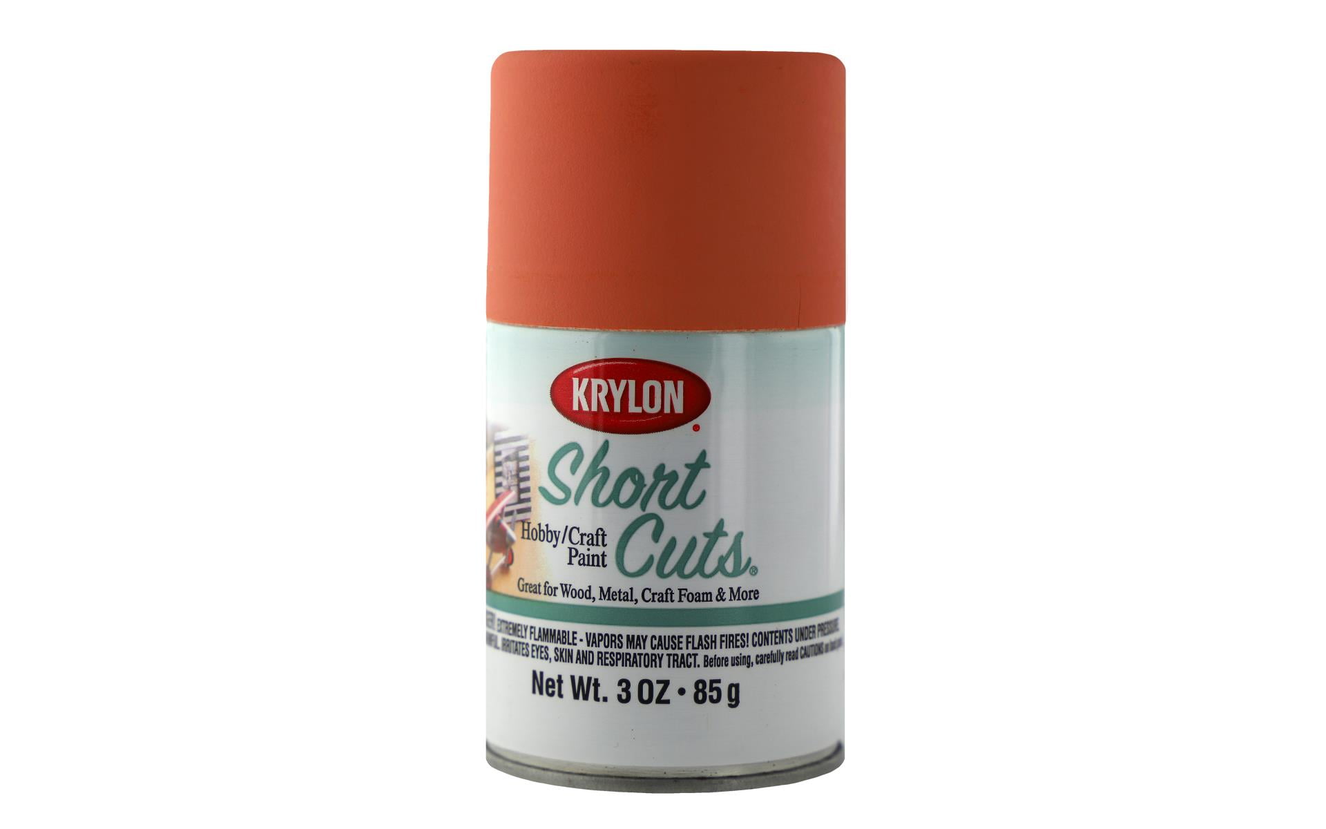 Krylon KSCS08300 Short Cuts Aerosol Paint, Ripe Peach