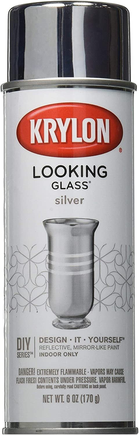 Krylon® 6 oz. Looking Glass Aerosol Spray - Reflective Mirror-Like Paint (Pkg/4)