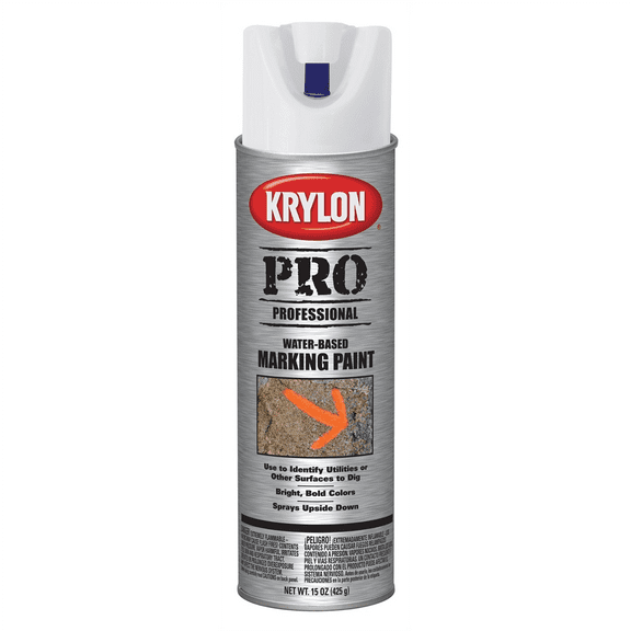 Krylon Mark Paint Apwa Brilliant White 15 oz.