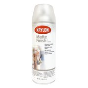 National Artcraft Spray Matte Finish Kit - Complete with Spray Matte and Fine Grit Smoothing Pad