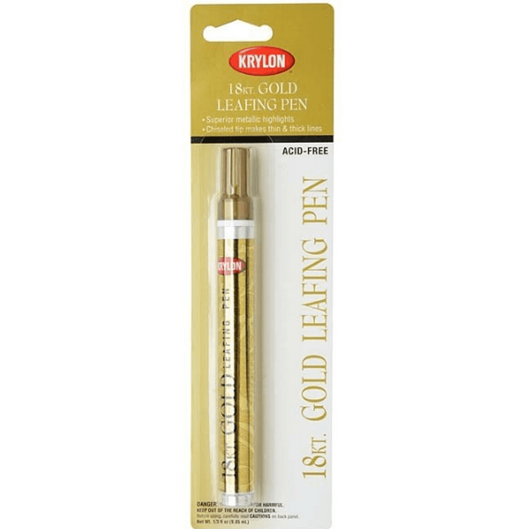 Krylon Metallic Leafing Pen 18K Gold Leafing Pen