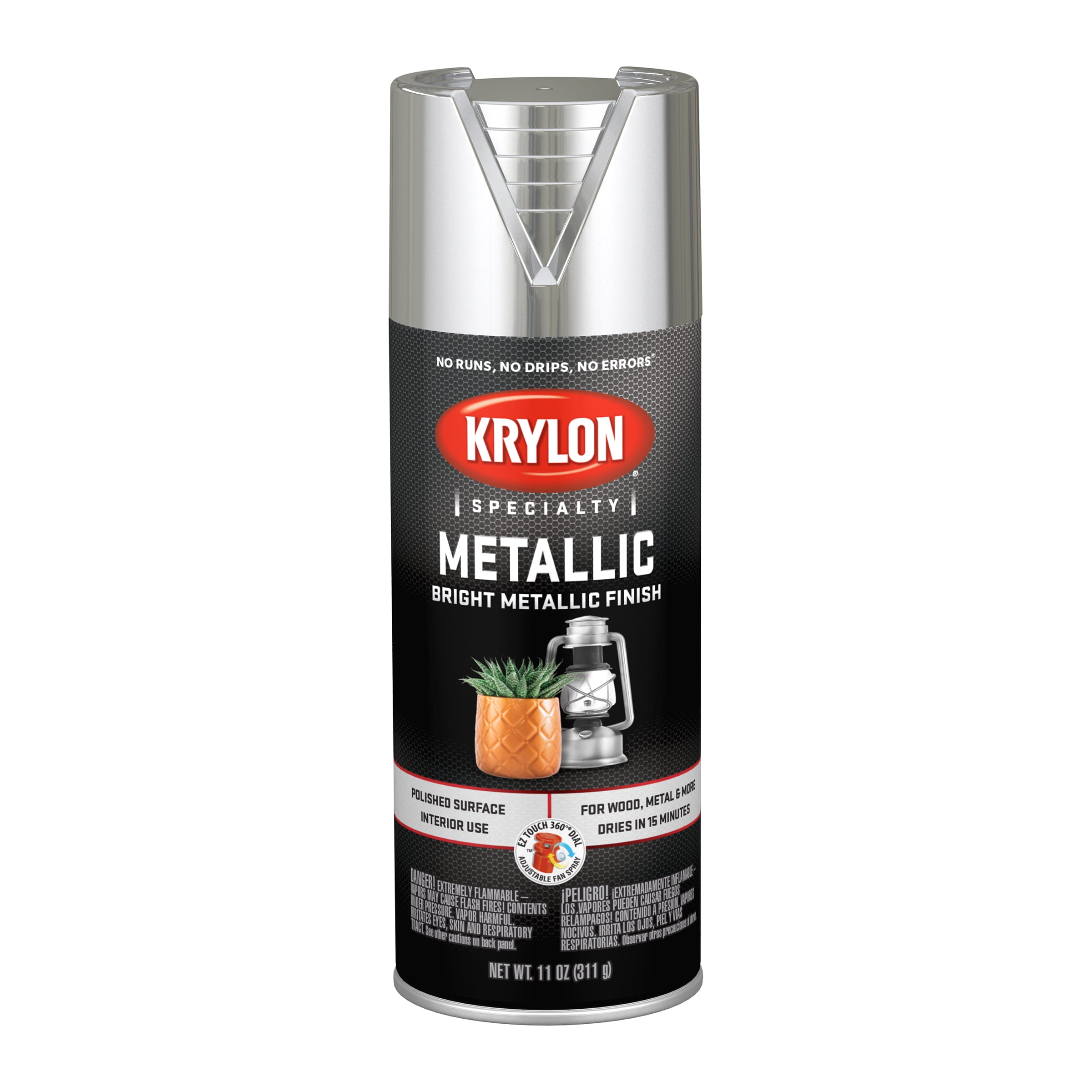 Krylon ColorMaster Silver Spray Paint 51511
