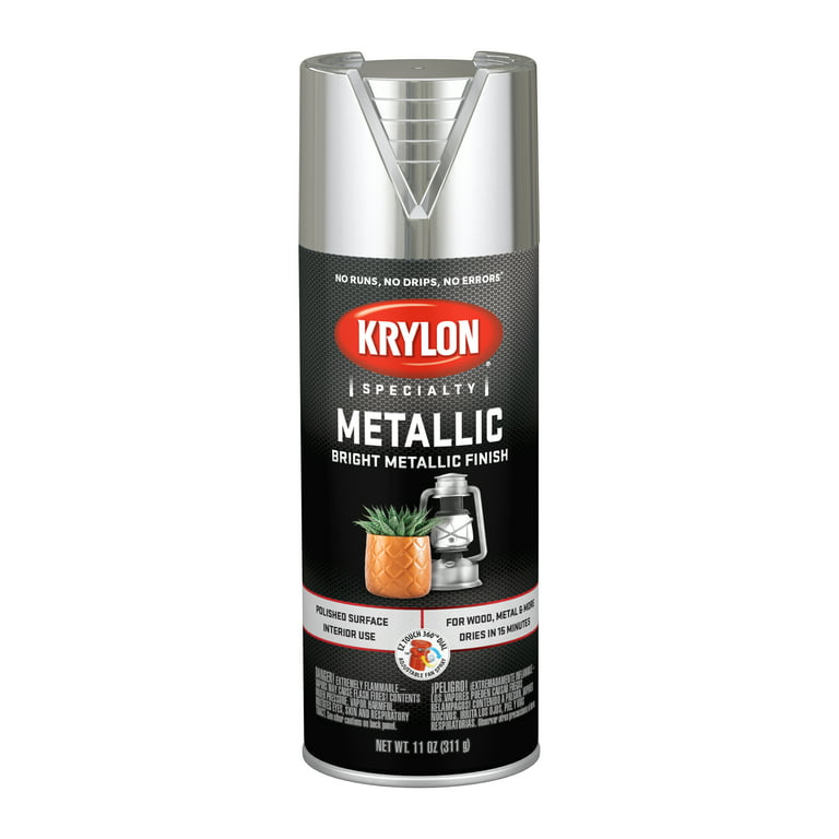 Ace Metallic Mirrored Silver Spray Paint 11.5 oz