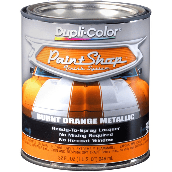 Krylon Paint Shop Burnt Orange Automotive Body Paint, Ready-to-Spray, for Automotive