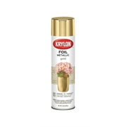 Krylon Premium Metallic ,Gold Foil, 8 oz.