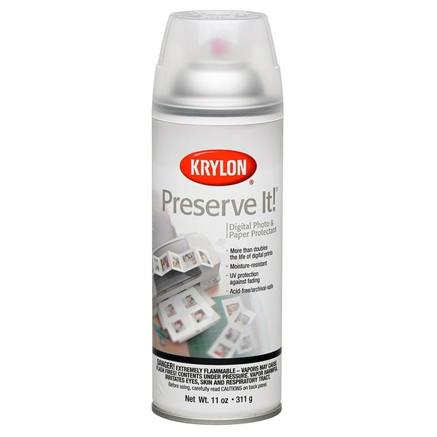 Krylon PreserveIt Digital Photo & Paper Protectant Aerosol Spray