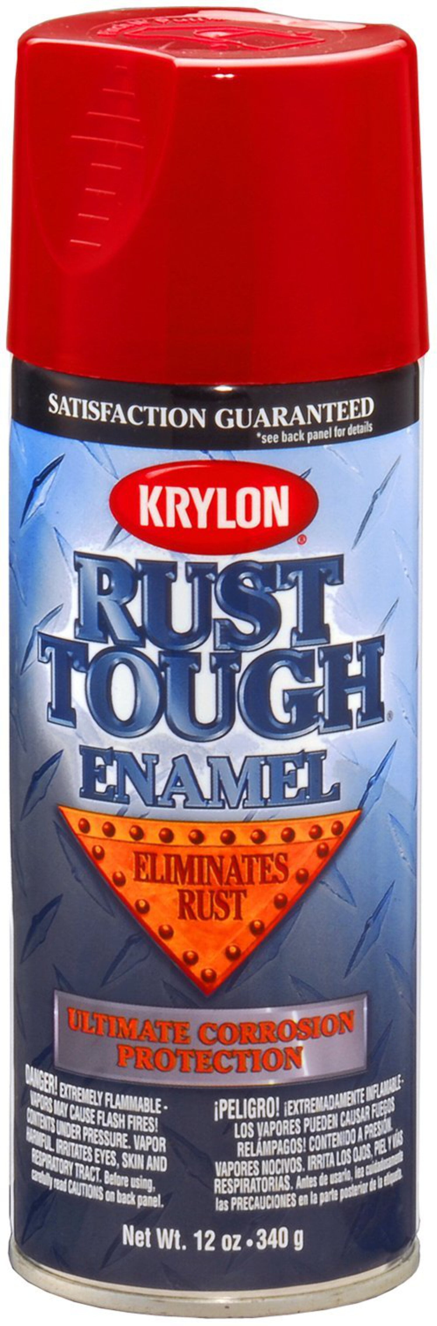 Krylon (RTA9230-6 PK) 'Rust Tough' Cherry Red Rust Preventive Enamel ...
