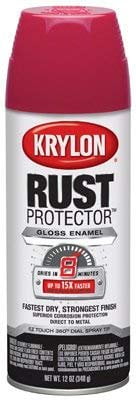 Krylon Rust Preventative Enamel Gloss Classic Red 12oz. Aerosol Can ...