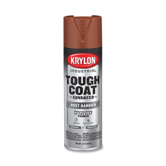 Krylon Rust Tough Aerosol Enamels, 15 oz Aerosol Can, Gloss Black, Gloss