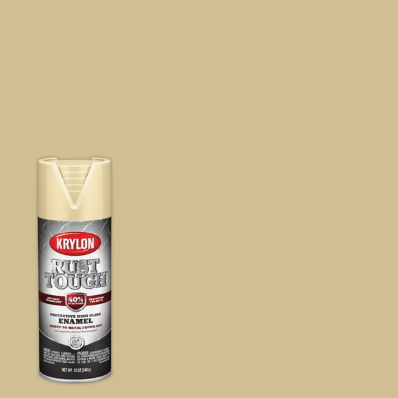 Krylon Rust Tough Alkyd Enamel Spray Paint - Pack of 4