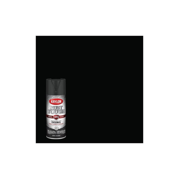 Krylon Rust Tough Alkyd Enamel Spray Paint - Pack of 6 Interior & Exterior Use, Professional Finish