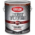 thumbnail image 1 of Krylon Rust Tough DTM Oil-Based Gloss Rust Control Enamel, Brown, 1 Gal., 1 of 2