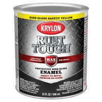 Krylon Rust Tough Safety Color Rust Control Enamel, Case of 4
