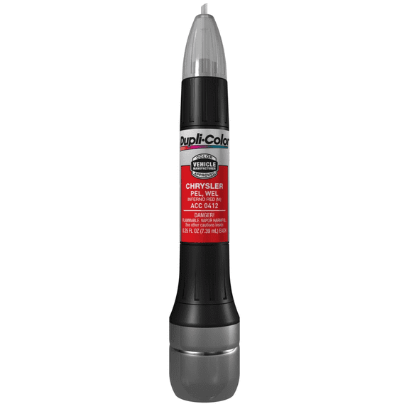 Krylon SCRATCH FIX ALL IN 1 INFERNO RED Automotive Touch-Up Paint, 12 oz