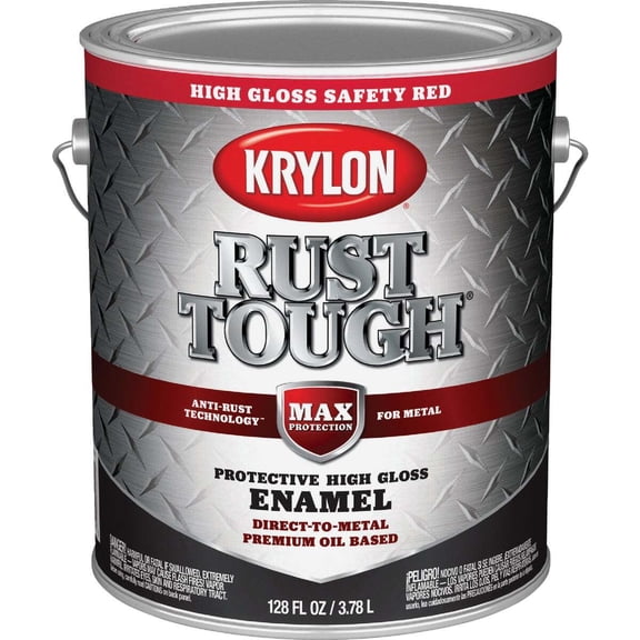 Rust Tough Safety Red Rust Enamel K09737008