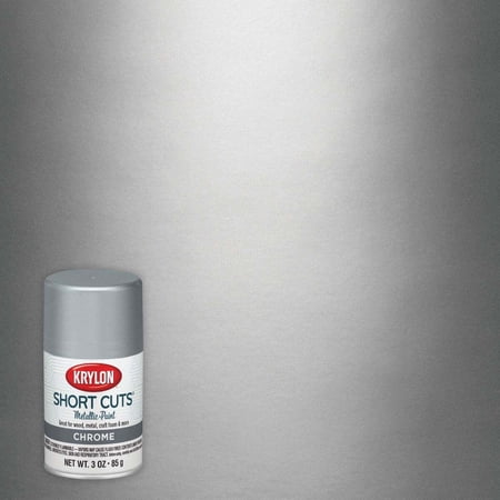 Krylon Short Cuts Spray Paint, Chrome