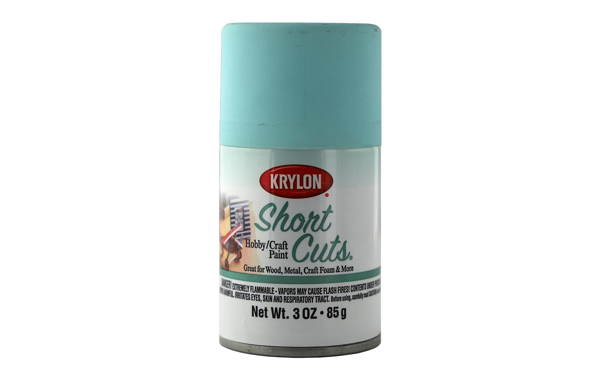Krylon Short Cuts Spray Paint, 3 oz., Rain Drop