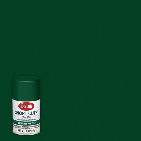 Krylon Short Cuts Spray Paint, 3oz., Hunter Green