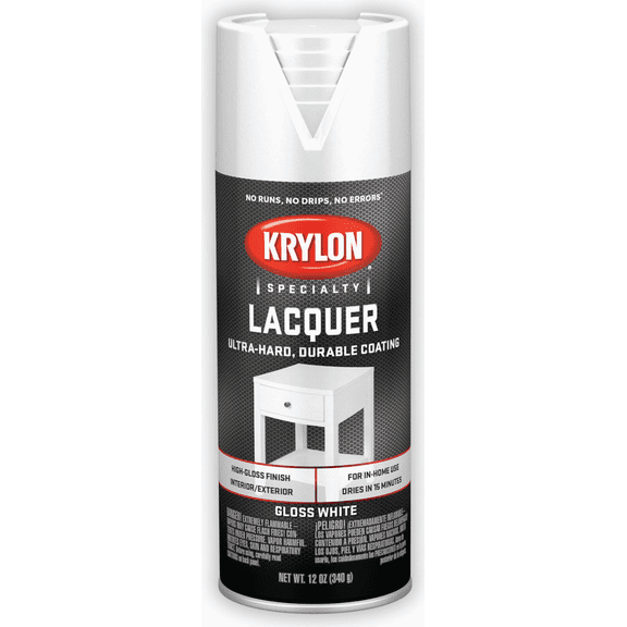 Krylon Spray Lacquer - Pack of 18 Residential Use, Standard Application