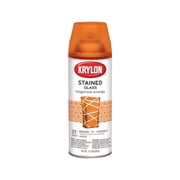 Krylon Stained Glass Paint 11.5oz Tangerine Orange