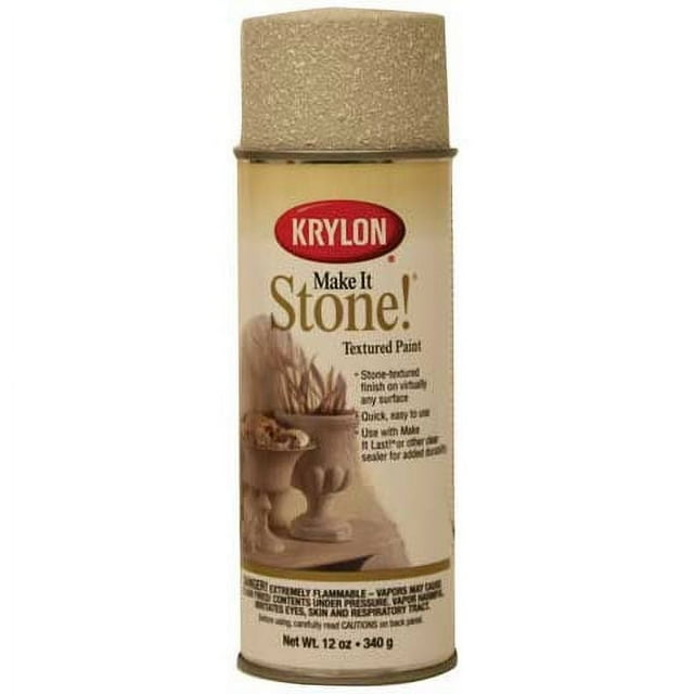 Krylon Stone Coarse White Onyx Texture Spray 12 oz