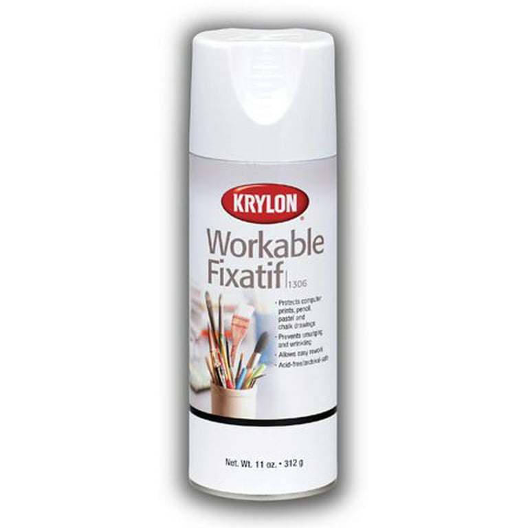 Krylon Gallery Pastel Fixative Spray 11 oz