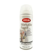 Krylon Workable Fixatif Clear 11 oz Spray Paint, 4 Pieces