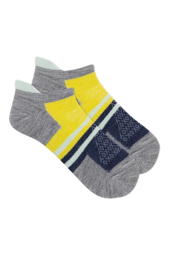 Women's Merino Wool Blend No Show Tab Hiking Socks, 1 Pack