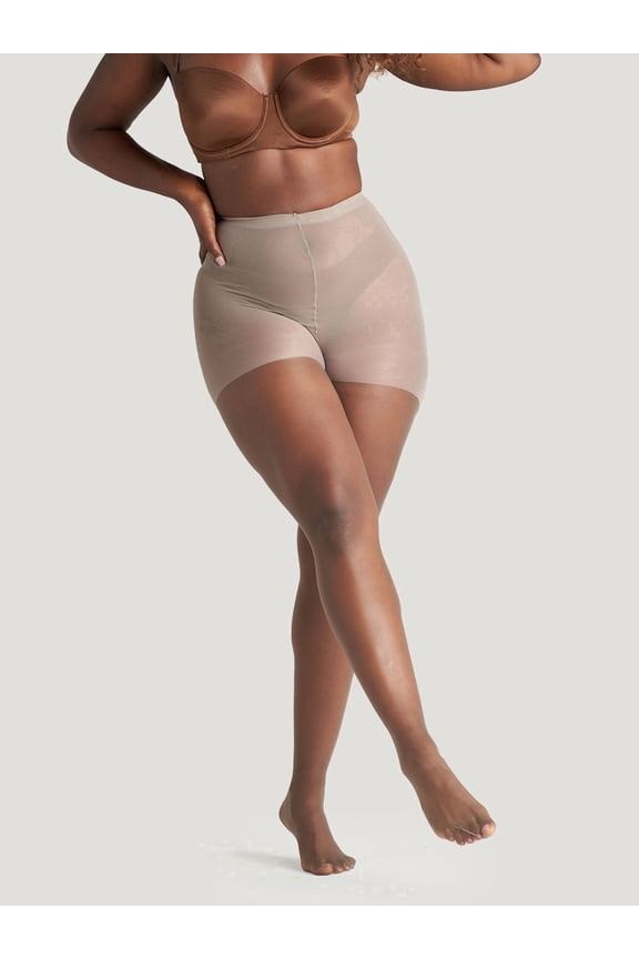 Women's Ultra Sheer Pantyhose (1 Pair Pack, Platina, Size 2)