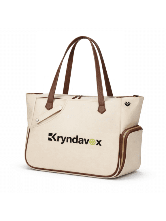 Kryndavox Unisex Pickleball Backpack, Large Capacity Sports Tote Bag with Shoe Compartment and Paddle Holder