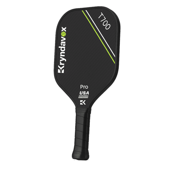 Kryndavox Pickleball Paddle, The T700 Raw Carbon Fiber Power, Pro Pickleball Paddle, USAPA Approved,Large Sweet Spot for more Players