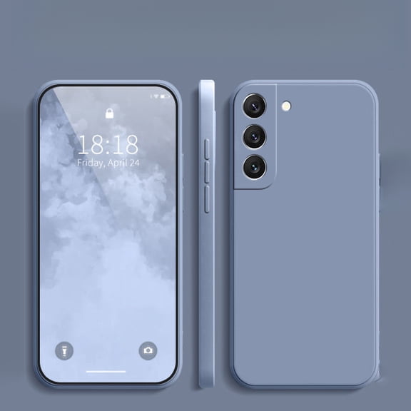 Kryonix Case for Samsung Galaxy S20 Ultra, Slim Solid Color Liquid Silicone Protective Cover, Purple/Blue/Pink/Gold