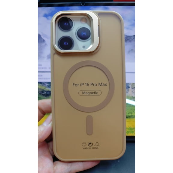 Kryonix For iPhone 16 Plus Case - Built-in Camera Kickstand, Silky Feel & MagSafe-Compatible Protective Cover