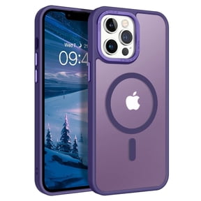 Kryonix Magnetic for iPhone 15 Plus Case (Compatible with MagSafe) (Military Grade Drop Protection) Translucent Matte Shockproof Phone Cover, Purple/Blue/Pink/Black