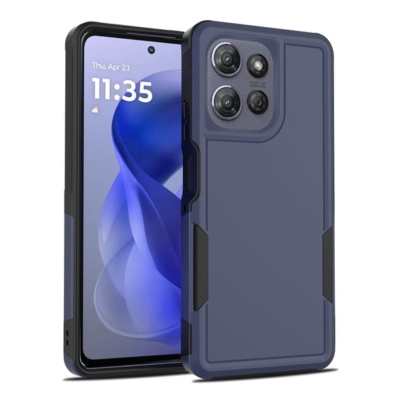Kryonix for Motorola Moto G Power 2026 6.8” 5G Phone Case,Slim & Tough, Dual Layer Shockproof Heavy Duty Military Grade Protective Case Hybrid Rugged Cover,Dark Blue
