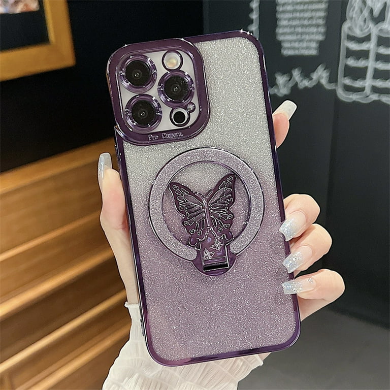 Kryonix for iPhone 6/6s Plus Case Cute Shiny Magnetic Glitter