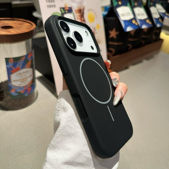 Kryonix for iPhone 14 Pro Max Case Liquid Silicone , Slim Magnetic Protective Shell with Integrated Camera Protection Button, MagSafe Compatibility, Anti-Scratch Microfiber Lining, Multiple Color