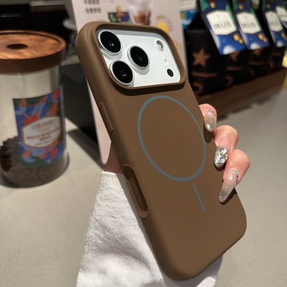 Kryonix for iPhone 16 Plus Case Liquid Silicone , Slim Magnetic Protective Shell with Integrated Camera Protection Button, MagSafe Compatibility, Anti-Scratch Microfiber Lining, Multiple Color