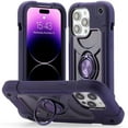 thumbnail image 1 of Kryonix for iPhone 16 Pro Max Case with Stand - Military Grade Rugged Magnetic Shockproof Cover, Soft Silicone Rubber Kickstand Holder for Women Girls, 1 of 8