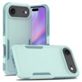 thumbnail image 1 of Kryonix for iPhone 17 Air Case, Heavy-Duty Shockproof and Drop-Proof Design, 3-Layer Full-Body Protection, Durable Rugged Cover, Mint Green/Green/Deep Blue, 1 of 7