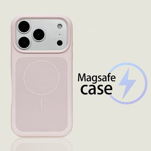 Kryonix for iPhone 17 Case Compatible with MagSafe Soft Touch Liquid Silicone Case, Lightweight Protective Cover,Shockproof, with Anti-Scratch Microfiber Lining