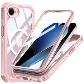 Kryonix for iPhone 17 E 6.1'' Shockproof Dustproof Case, Compatible with MagSafe Heavy Duty/Military Grade/Rugged Protection Built in Screen Protector Phone Case Cover,Pink